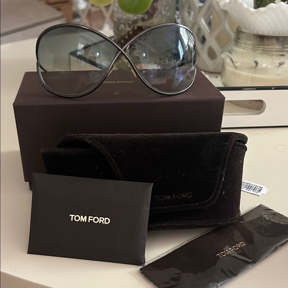 Tom Ford Miranda Women's Gray Sunglasses